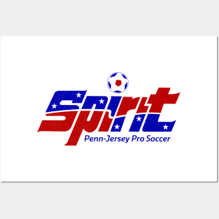 Defunct Penn-Jersey Spirit APSL Soccer 1991 Posters and Art